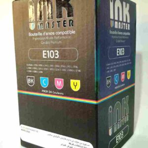 Pack de 4 Bouteille D'encre EPSON 103 INK MASTER