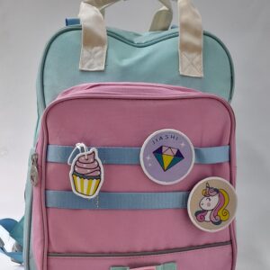 Sac a dos MONAMIX orthopédique 4219 licorne rose