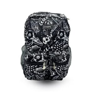 Sac a dos CRISTAL double poche cr-4633- football bk