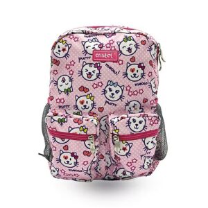 Sac a dos CRISTAL double poche cr-4633- hello kitty