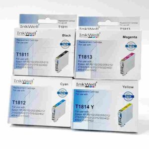 Pack de 04 cartouches xp215 t1811  INKWELL