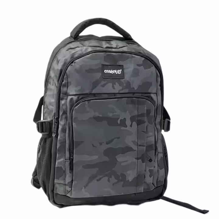 Sac a dos CRISTAL cr-4313 camouflage gris