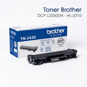 Toner noir haute capacité compatible Brother TN-2420